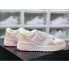 NB 뉴발란스 BB550 시리즈 클래식 레트로 로우탑 캐주얼 스포츠 농구 보드화"가죽 화이트 벚꽃 핑크 BBW550WP 사이즈: 36 36.5 37.5 38 38.5 39 40