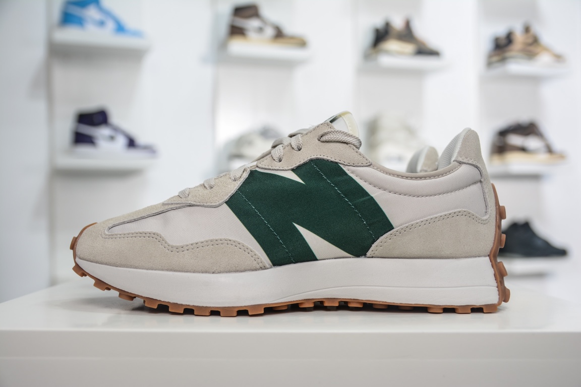 노리타케 x NB 327 그레이 그린 클래식 컬러 사이즈:36-46.5