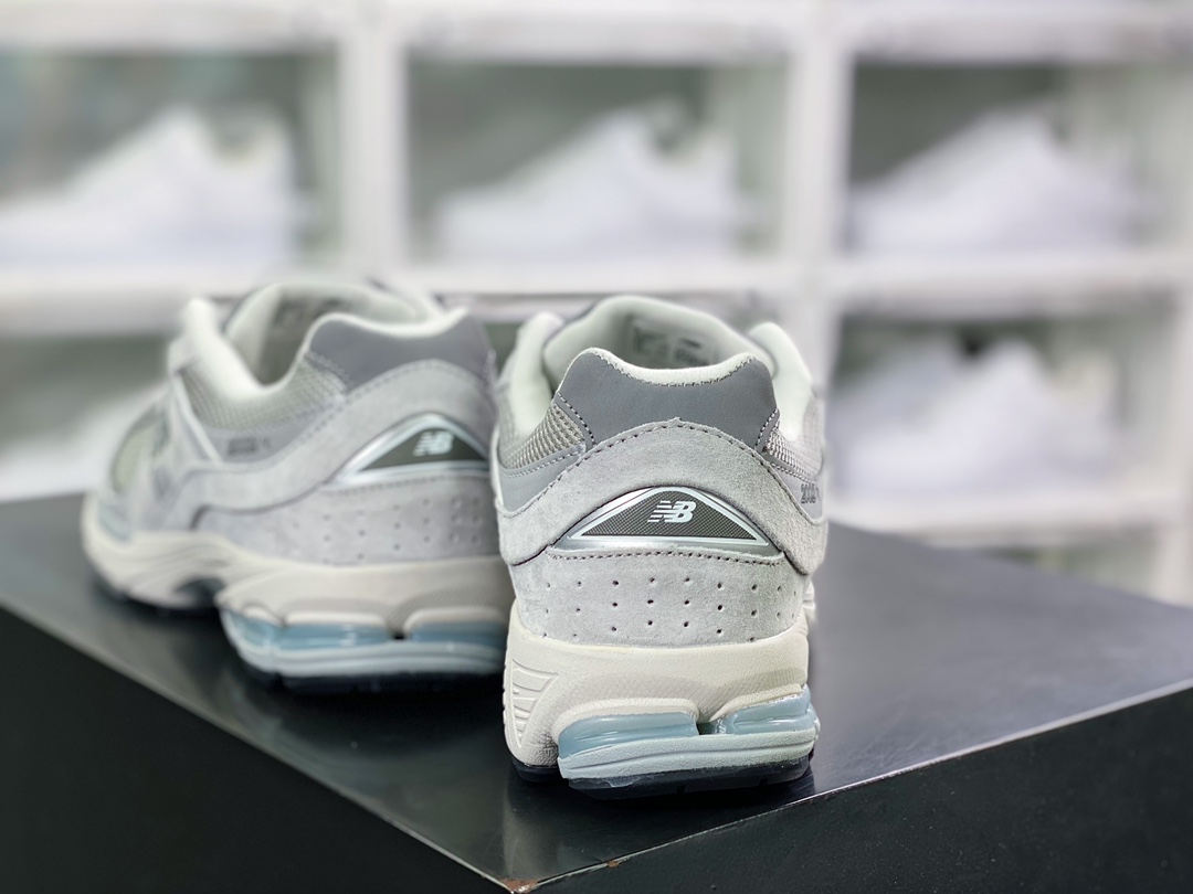 뉴발란스 뉴발란스 ML2002 시리즈 레트로 아빠 스타일 캐주얼 스포츠 조깅화 “스웨이드 라이트 포그 그레이 다크 그레이 M2002RO 