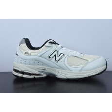 뉴발란스 ML2002 시리즈 레트로 아빠 스타일 캐주얼 스포츠 조거 “가죽 화이트 밀크 화이트 블랙 ML2002RQ 사이즈: 36-45 