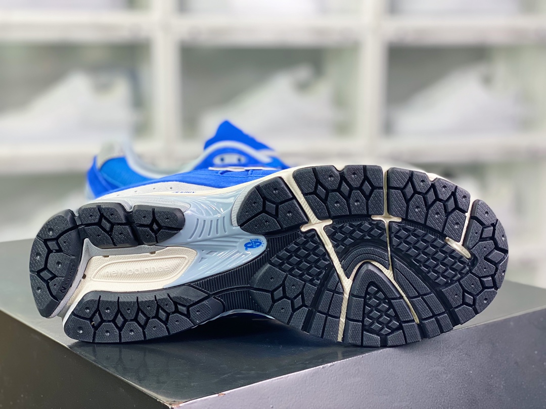 NB 뉴발란스 ML2002 시리즈 레트로 팝 스타일 캐주얼 스포츠 조깅화 스웨이드 블루 그레이 화이트 ML2002RC 45.5 46.5