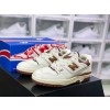 NB 뉴발란스 BB550 시리즈 클래식 레트로 로우탑 캐주얼 스포츠 농구화 가죽 밀크 화이트 모카 브라운 BB550AB1 