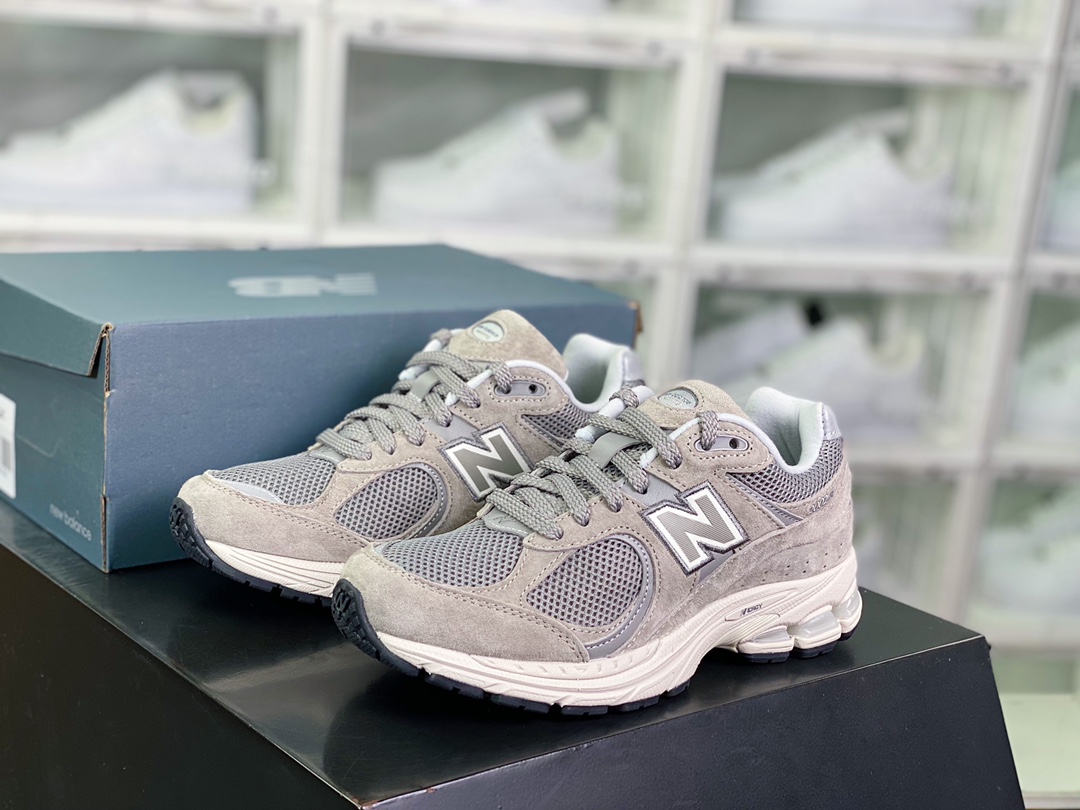 NB 뉴발란스 뉴발란스 ML2002 시리즈 레트로 팝 스타일 캐주얼 스포츠 조거 스웨이드 정품 그레이 실버 화이트 ML2002RC 45.5 46.5