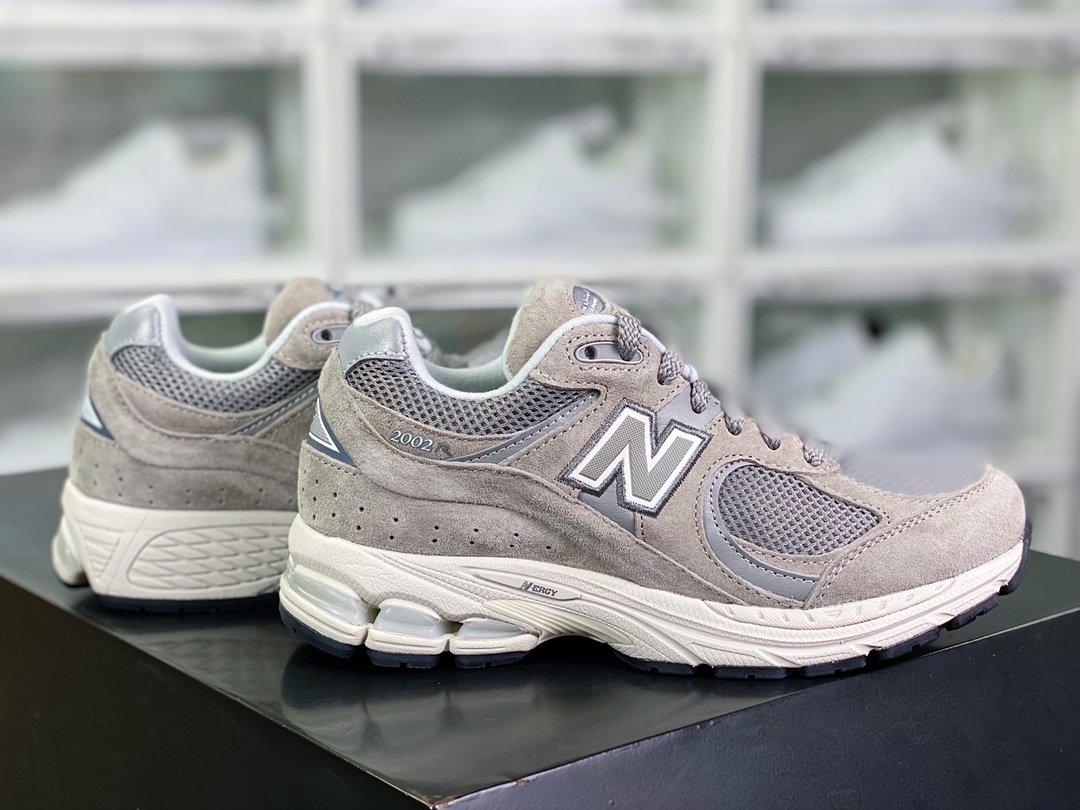 NB 뉴발란스 뉴발란스 ML2002 시리즈 레트로 팝 스타일 캐주얼 스포츠 조거 스웨이드 정품 그레이 실버 화이트 ML2002RC 45.5 46.5