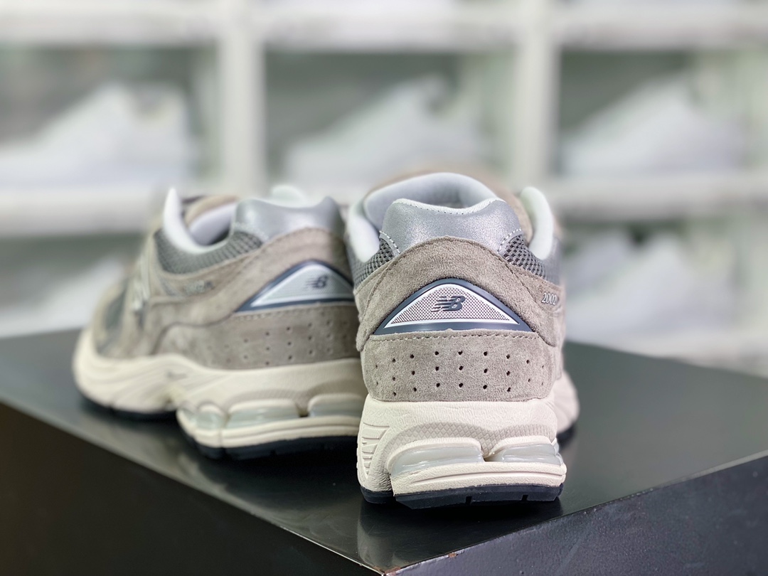NB 뉴발란스 뉴발란스 ML2002 시리즈 레트로 팝 스타일 캐주얼 스포츠 조거 스웨이드 정품 그레이 실버 화이트 ML2002RC 45.5 46.5