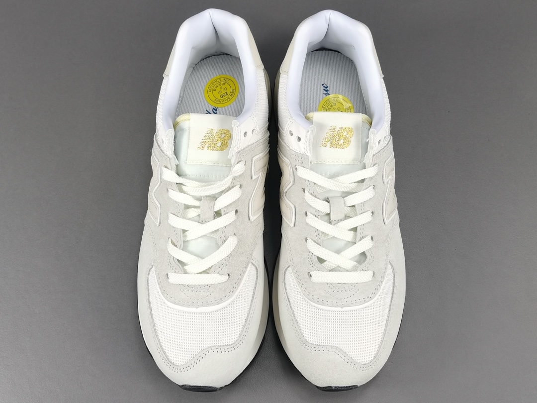 [NB] 그레이 베이지 뉴발란스 574 시리즈 컴포트웨어 남녀용 러닝화 아이템 번호 : U574LGE1 