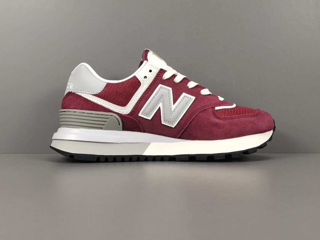 【NB】 와인 레드 뉴발란스 574 시리즈 컴포트웨어 러닝화 남녀용 상품 번호 : U574LGAA 