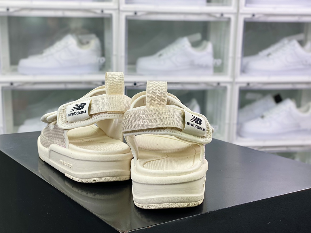 NB 뉴발란스 SDL...6 시리즈 커플웨어 비치 스포츠 샌들 슬리퍼 밀크 화이트 블랙 SDL...6W 