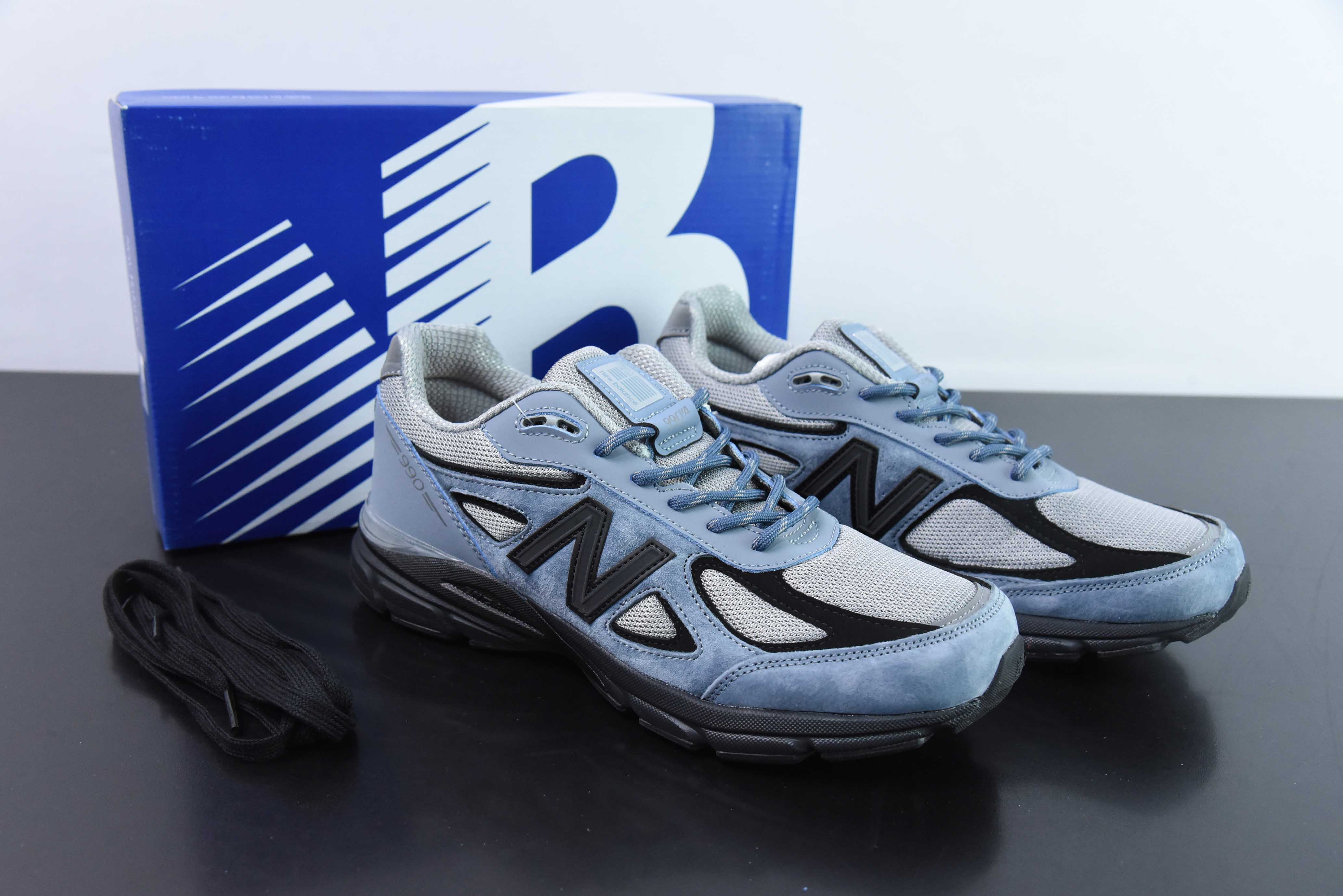 뉴발란스 NB990 시리즈 하이엔드 미국산 레트로 캐주얼 러닝화 상품 번호: U990BB4 사이즈: 36-45