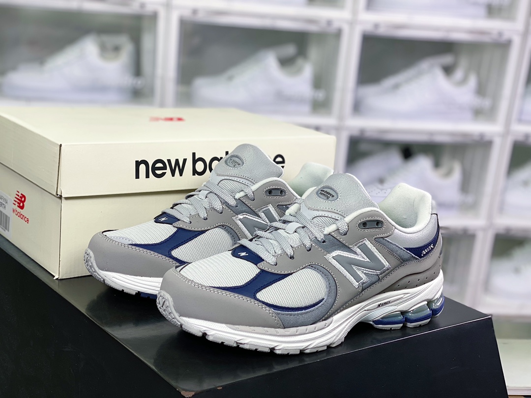 Thisisneverthat x NB 뉴발란스 ML2002 시리즈 레트로 아빠 스타일 캐주얼 스포츠 조깅화 프로스트 그레이 미드나잇 블루 M2002RTH 