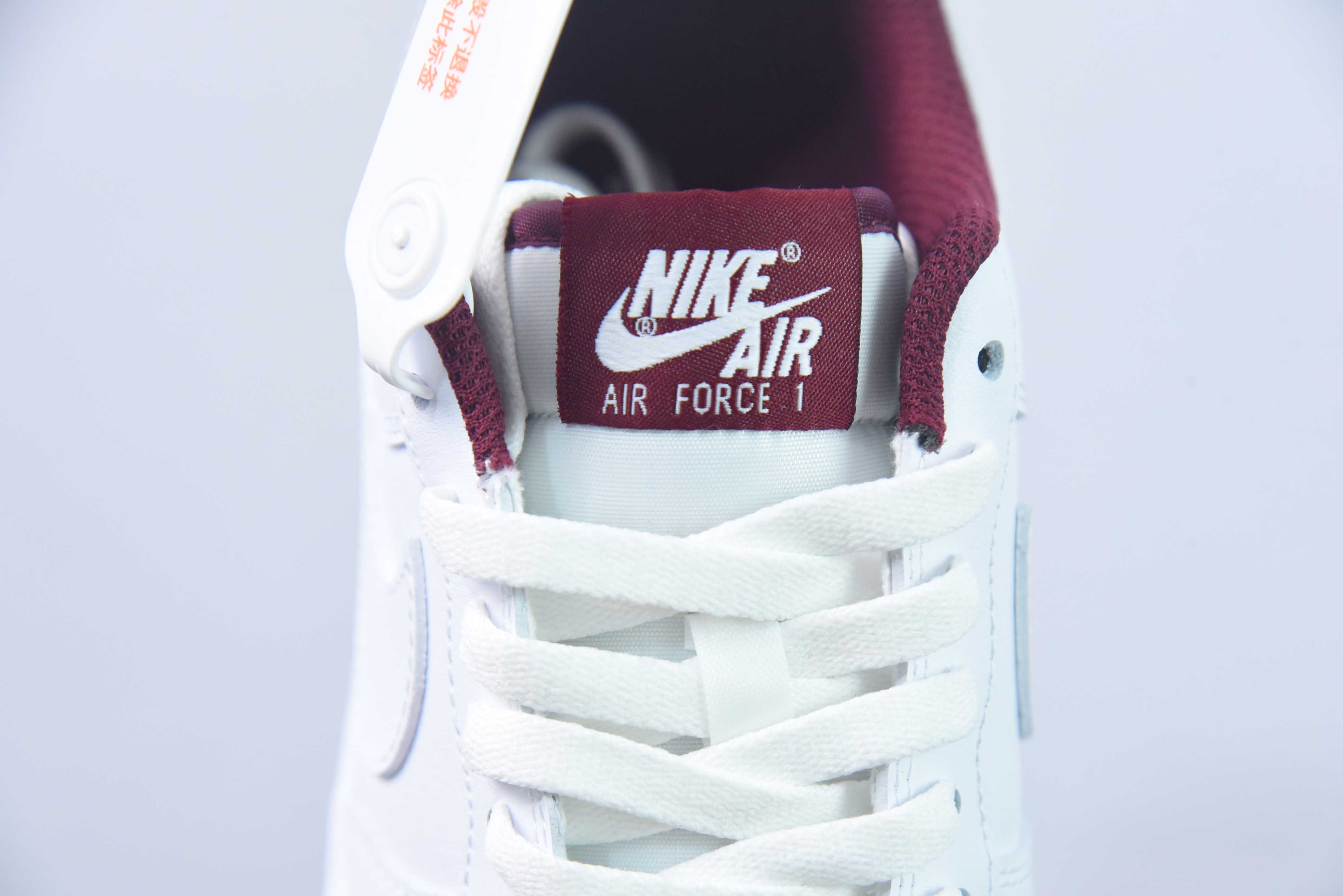 나이키 에어 포스 1 에어 포스 1 화이트 와인 레드 캐주얼 신발 아이템: DH7561-106 사이즈: 36-44