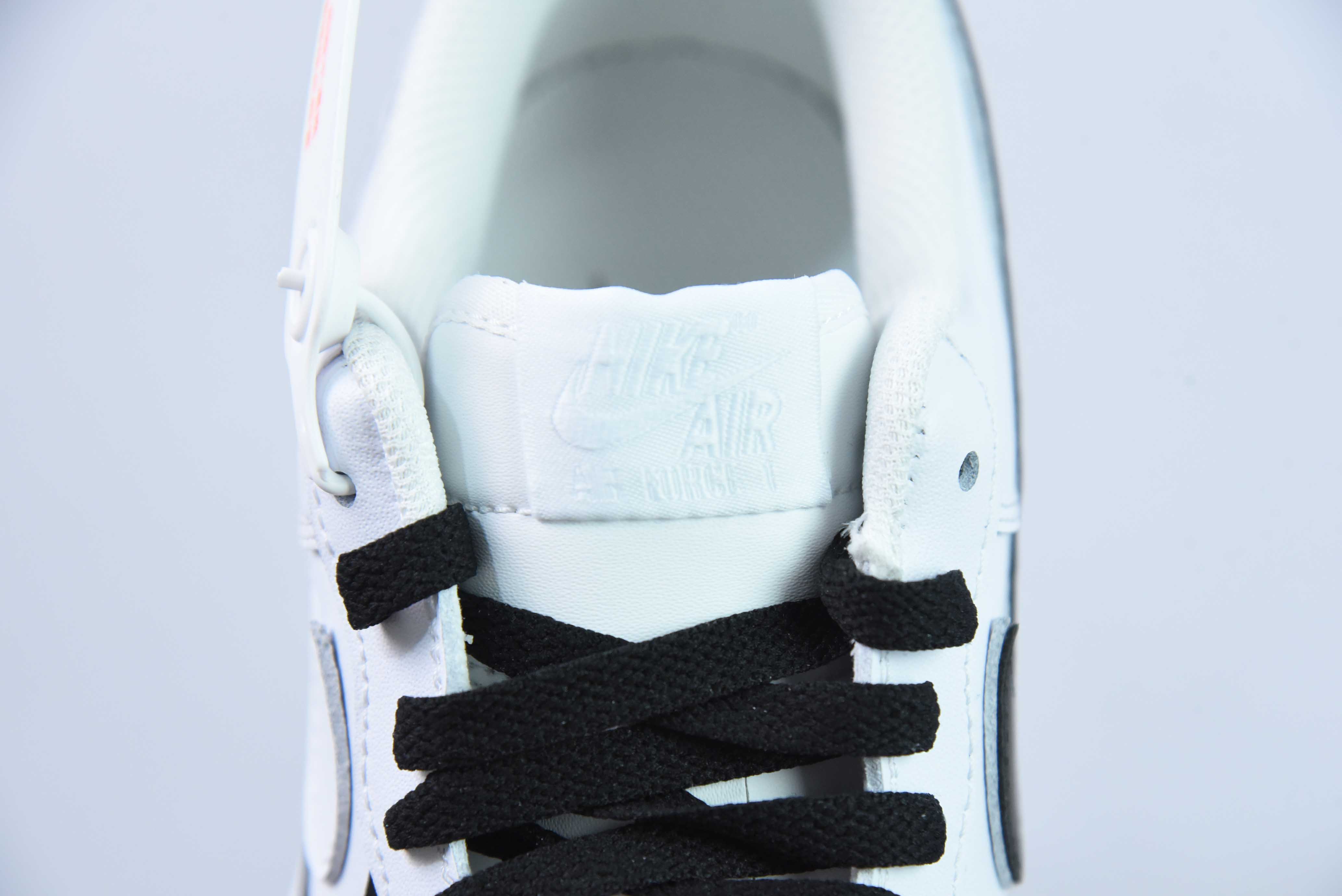 에어 포스 1 로우 하이 스트리트 아웃도어 블랙 앤 화이트 더블 후크 클래식 캐주얼 스니커즈 보드 슈즈 아이템: DD8959-100 사이즈: 36-44