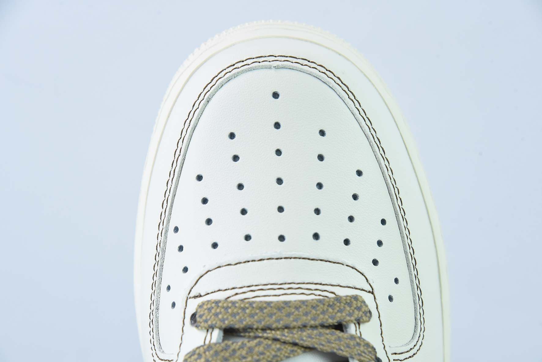 나이키 에어 포스 1 미드 07 벅스 버니 카키 스타 미드탑 에어 포스 1 캐주얼 슈즈 커스텀 가죽 아이템: BY6899-692 사이즈: 36-44