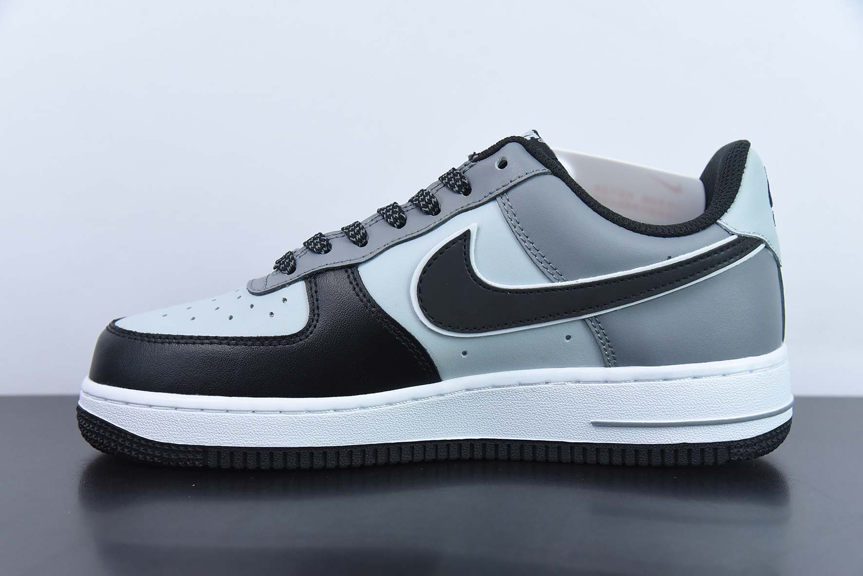 나이키 에어 포스 1 07 로우 울프 그레이 블랙 에어 포스 1 로우탑 캐주얼 슈즈 아이템: T-756 사이즈: 36-44