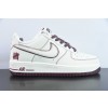 UNDEFEATED x Nike Air Force 1 07 Low 가죽 베이지 화이트 와인 레드 카 라인 파이브 바 3M 반사 UN3699-022 사이즈: 36-44