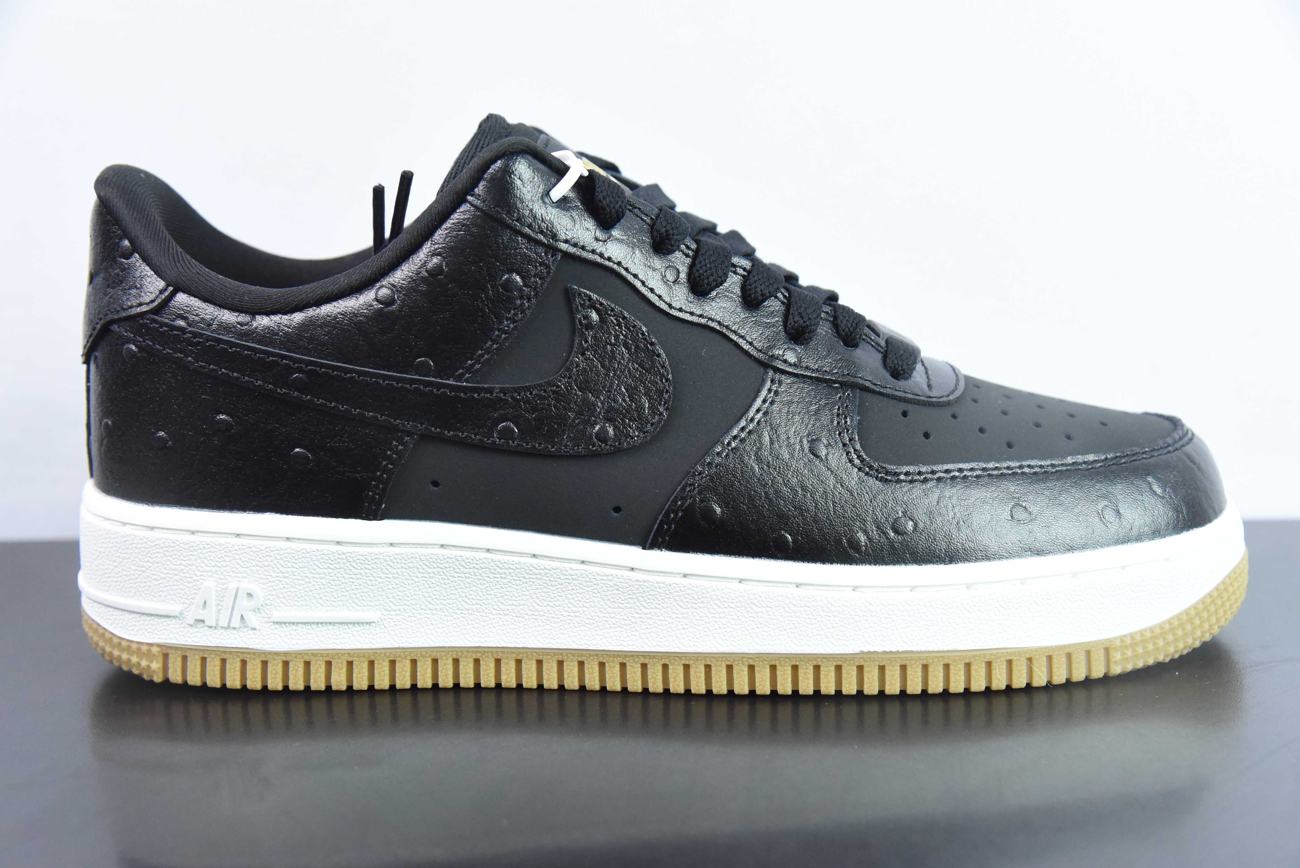 나이키 에어 포스 1 AF1 에어 포스 원/로우탑 블랙 앤 화이트 생고무 밑창 사이즈: 36-44 아이템: DZ2708-002