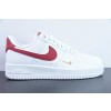 나이키 에어 포스 1 로우 에어 포스 1 로우탑 캐주얼 트레이너 화이트 및 레드 후크 제품 번호: CZ0270-104 사이즈: 36-44