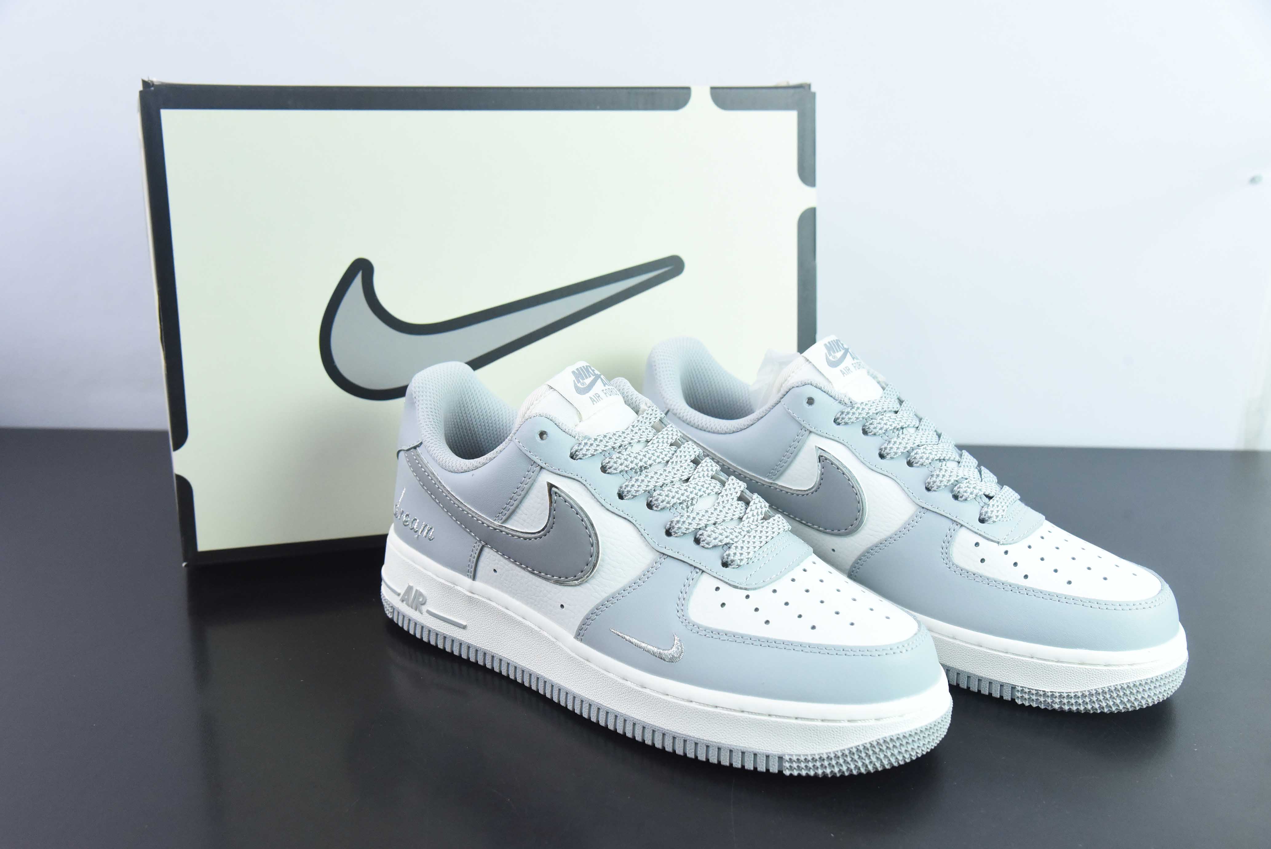 나이키 에어 포스 1 로우 07  드림  M 다크 그레이 스몰 후크 로우탑 에어 포스 1 캐주얼 슈즈 아이템 번호: k-022 사이즈: 36-44