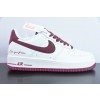 나이키 에어 포스 1 AF1 에어 포스 1 로우탑 화이트 레드 와인 레드 시그니처 프린트 아이템 번호: LO1718-059 사이즈: 36-44