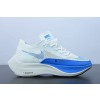 Nk 줌엑스 베이퍼플라이 넥스트% 2 마라톤 니트 표면 통기성 운동화 화이트 블루 CU4111-102 사이즈: 36-44