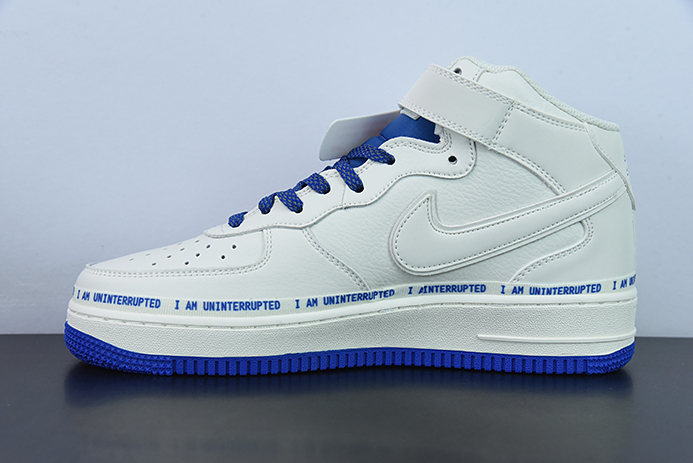 언인터럽티드×나이키 에어 포스 1 미드 MORE THAN ‘미포 블루 미드 시그니처 그래피티’ 풀스타 에어 포스 1 미드 아이템 번호: NU3060-686