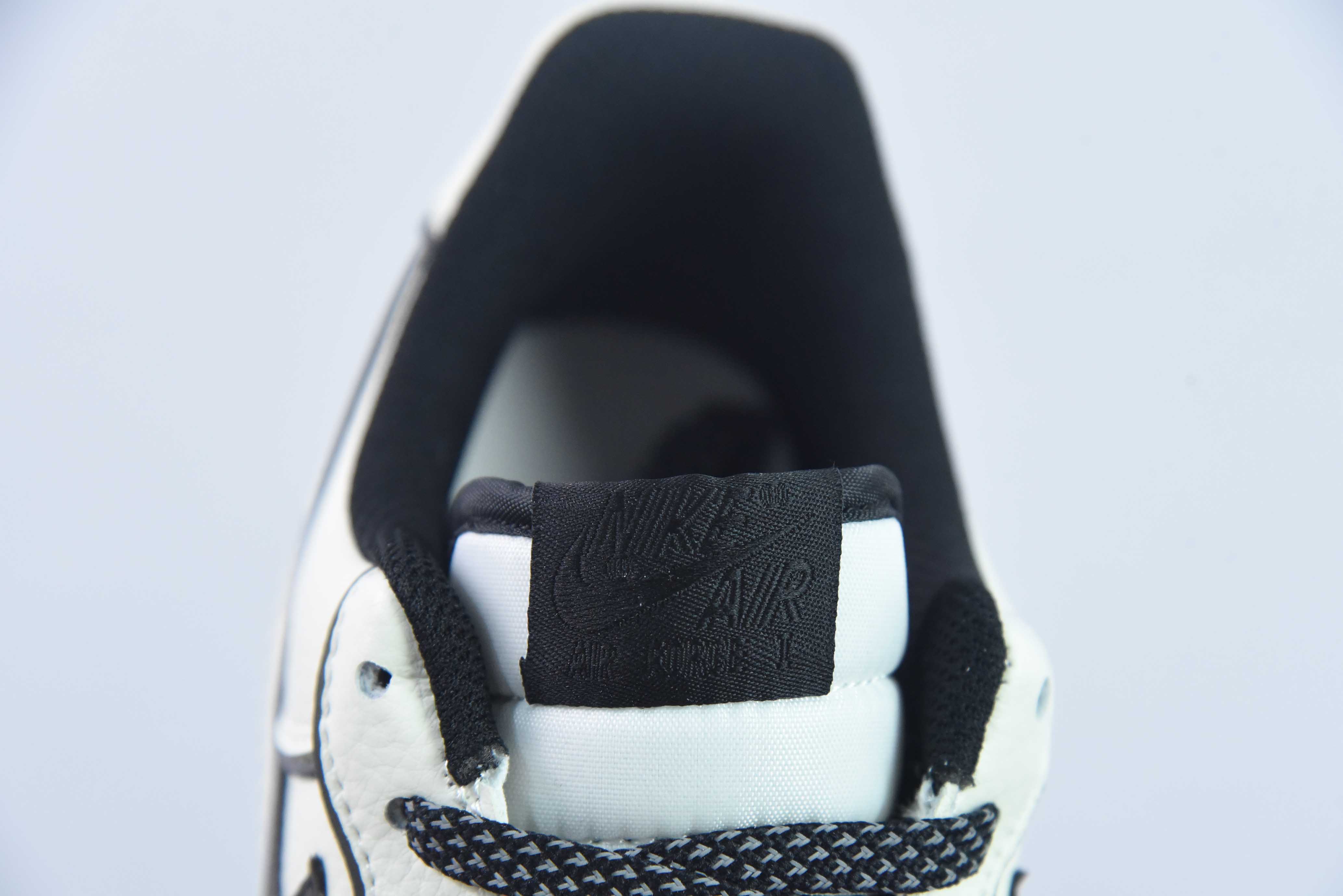 나이키 에어 포스 107 로우 3M 에어 포스 원 클래식 로우탑 다목적 캐주얼 트레이너 ‘가죽 베이지 및 블랙 레이저 3M 반사 엣지’ 상품 번호: UH8958-121 사이즈: 36-44