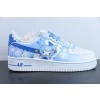 도라에몽 x Nk 에어 포스 107 로우 리틀 위치 공동 브랜드 스컬 그라데이션 화이트 및 블루 에어 포스 1 로우 탑 캐주얼 보드 쇼츠 아이템: CW2288-111 사이즈: 36-44