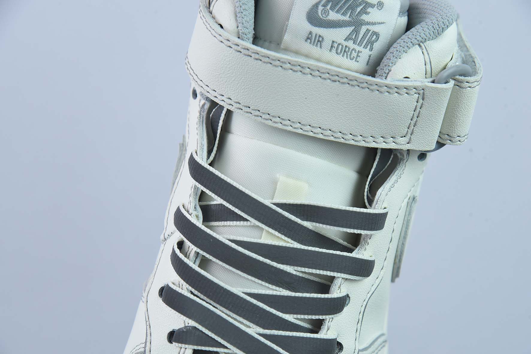 나이키 에어 포스 1 07 미드 베이지 그레이 나이트메어 에어 포스 1 미드탑 애슬레저 보드숏 아이템 번호: AQ1218-118 사이즈: 36-44