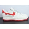 슈프림 x 나이키 에어 포스 1 07 로우 슈프림 에어 포스 원 클래식 로우 탑 백 캐주얼 스니커즈 레더 Sup M 화이트 레드 라벨 리플렉티브 HD1968-026 사이즈: 36-44