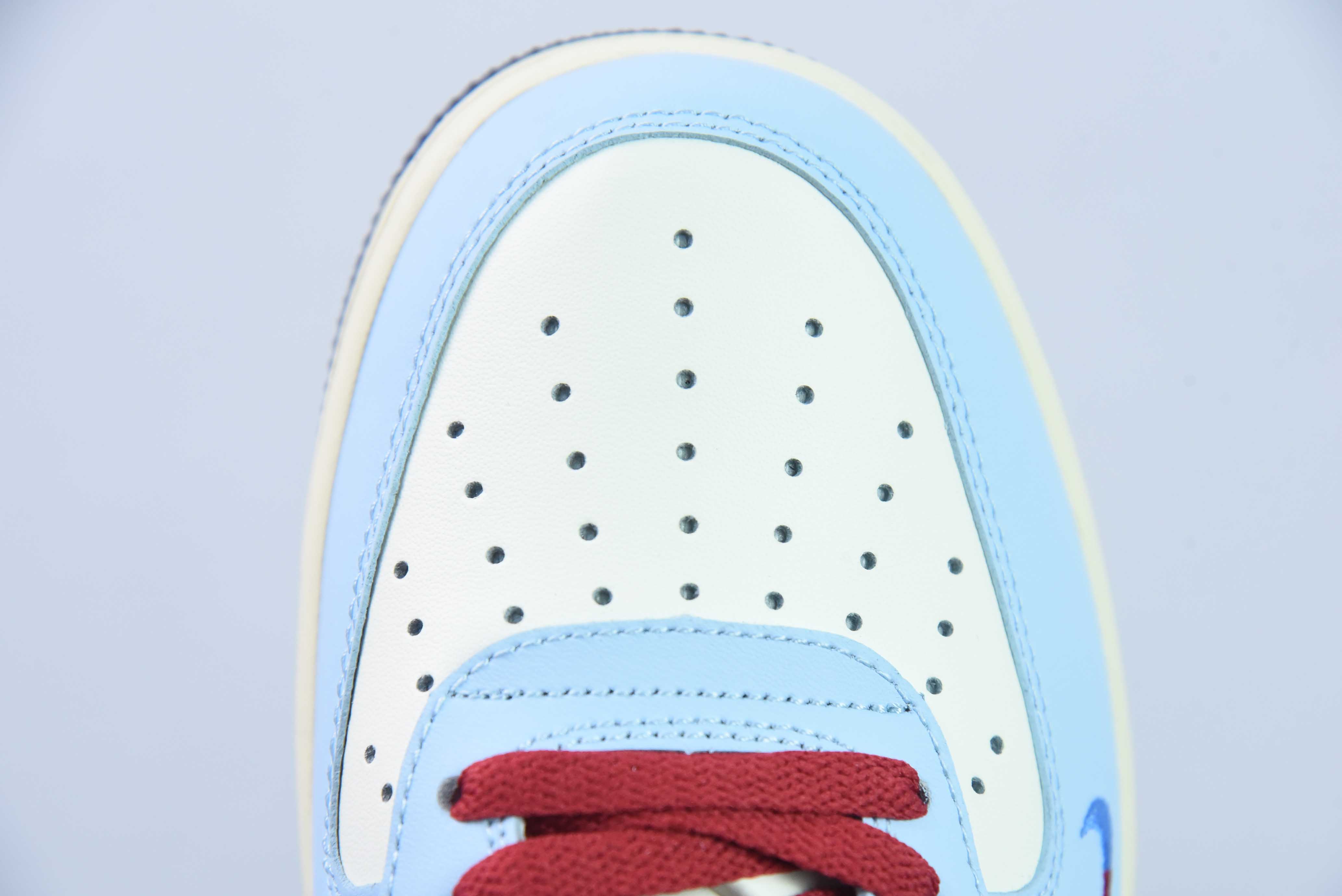 Nk 에어 포스 1 07 로우 조커 레드 조커 레드 에어 포스 1 로우 탑 커스텀 캐주얼 크리켓 신발 품목 번호 : XL2402-333 사이즈 : 36-44