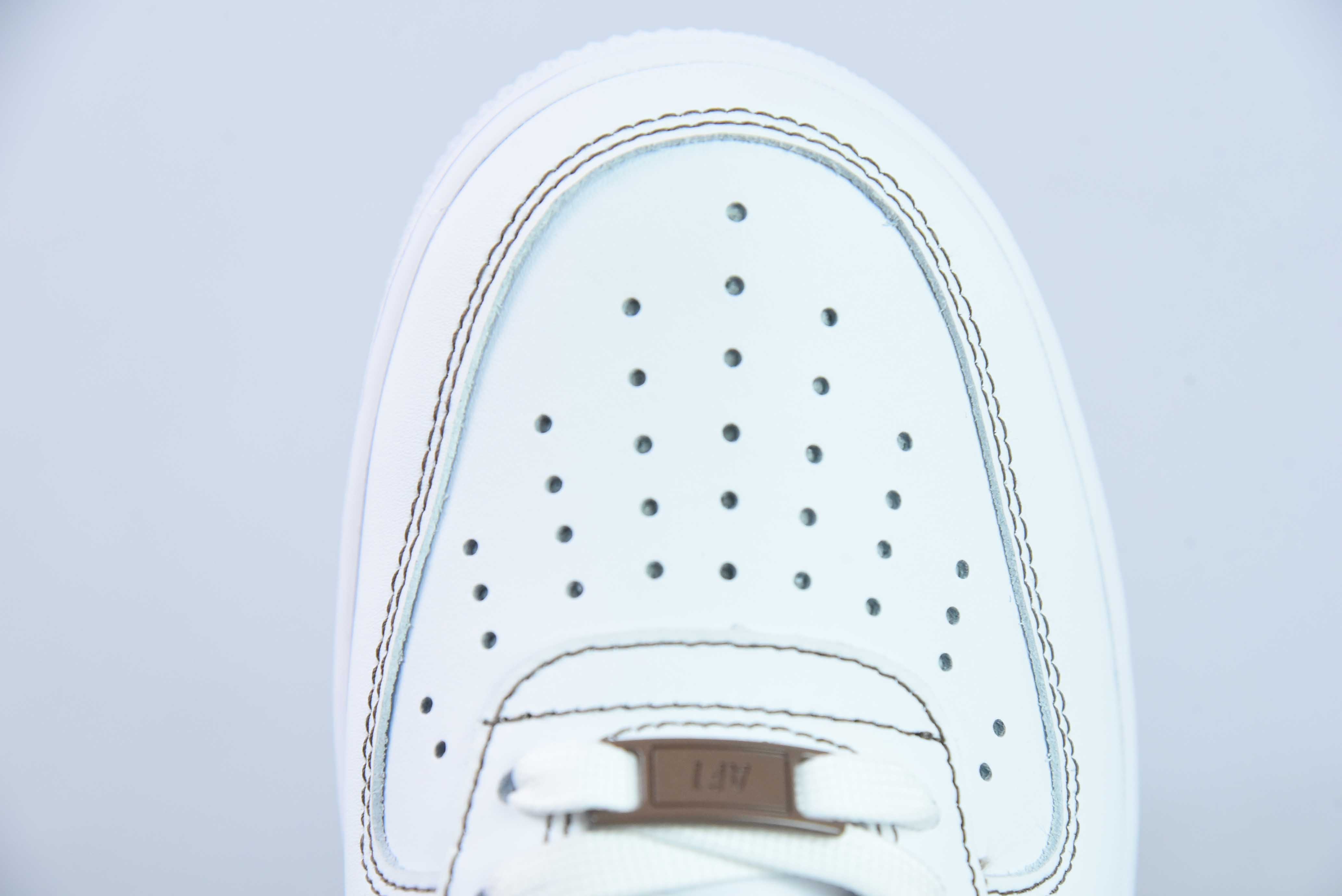 Nk 에어 포스 107 로우 공식 팝 커스텀 보조 테마 그라데이션 브라운 후크 에어 포스 1 로우 탑 캐주얼 보드숏 제품 번호: FN0366-103 사이즈: 36-44