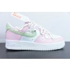 나이키 에어 포스 107 로우 GS 핑크/화이트/그래피티 에어 포스 원 핑크 화이트 그린 판타지 나비 그래피티 레이스업 VV1998-013 사이즈 :36-44