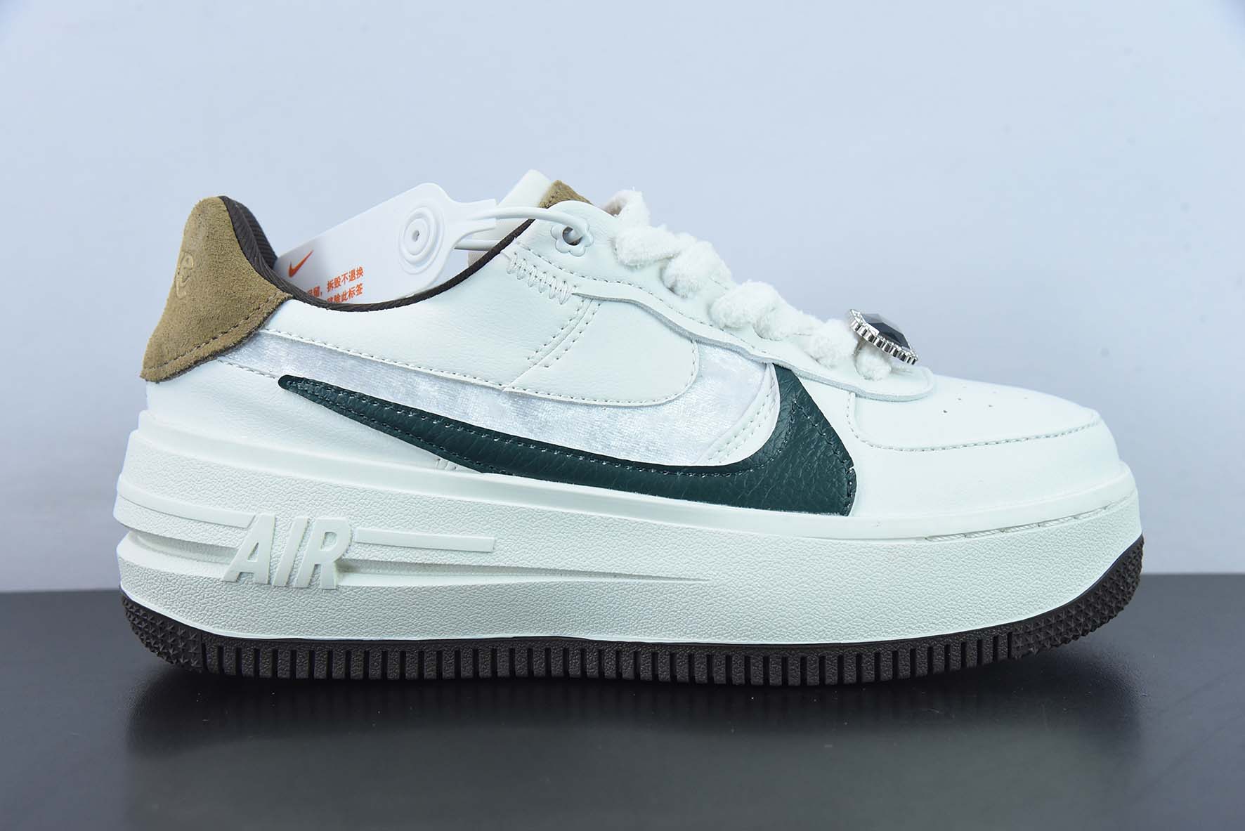 나이키 AF1 PLT.AF.ORM 40주년 기념 한정판 콤보 솔 RB+ME+에어쿠션 콤보 스니커즈 공식 아이템: FB1856 131 사이즈: 36-44