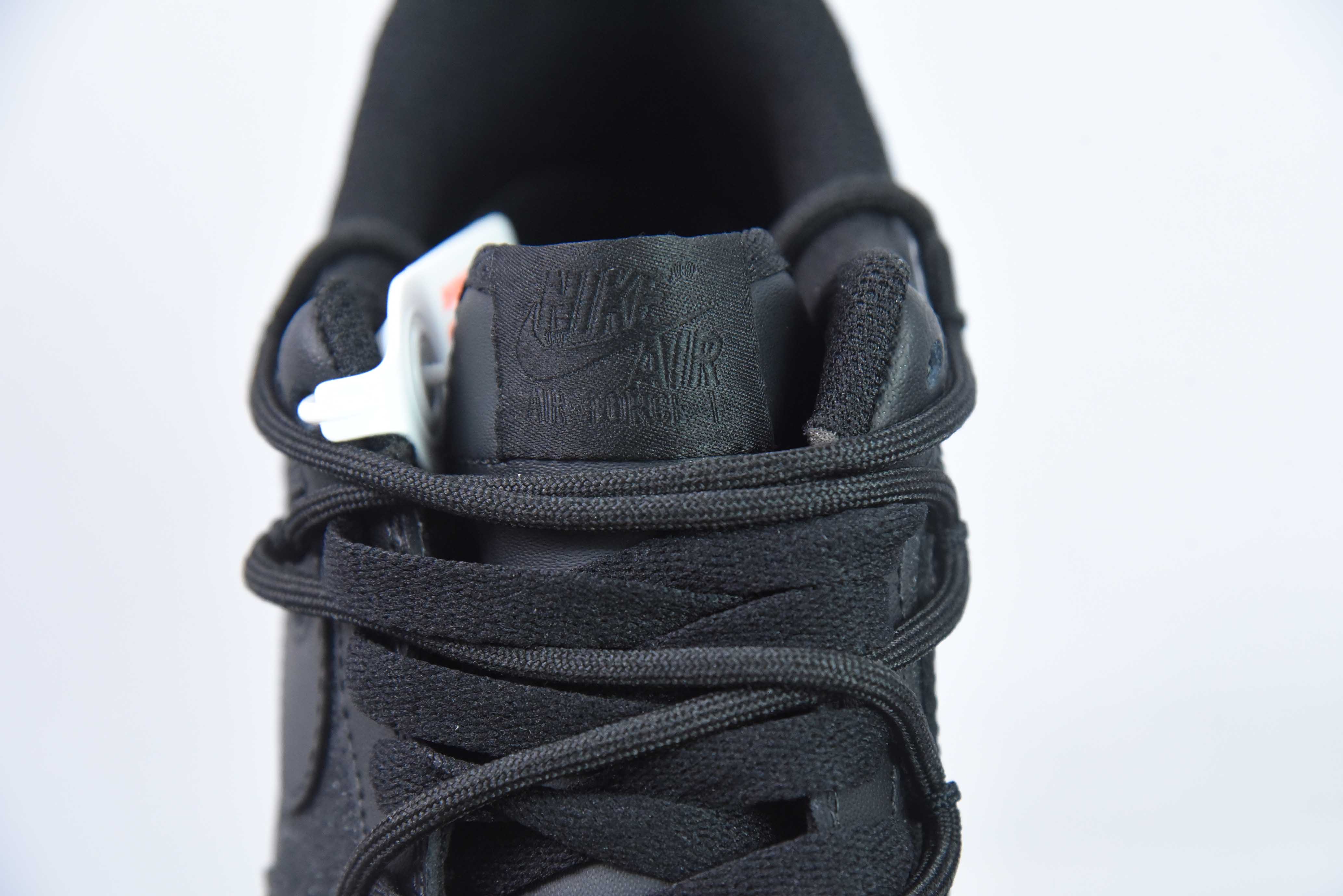 NK 에어 포스 1 07 로우 클린핏 하이 스트리트 레트로 스타일 다이아몬드 가득한 별이 가득한 올 블랙 에어 포스 원 로우 탑 백 캐주얼 트레이너 아이템 번호 : ZH0316-030 사이즈 : 36-44