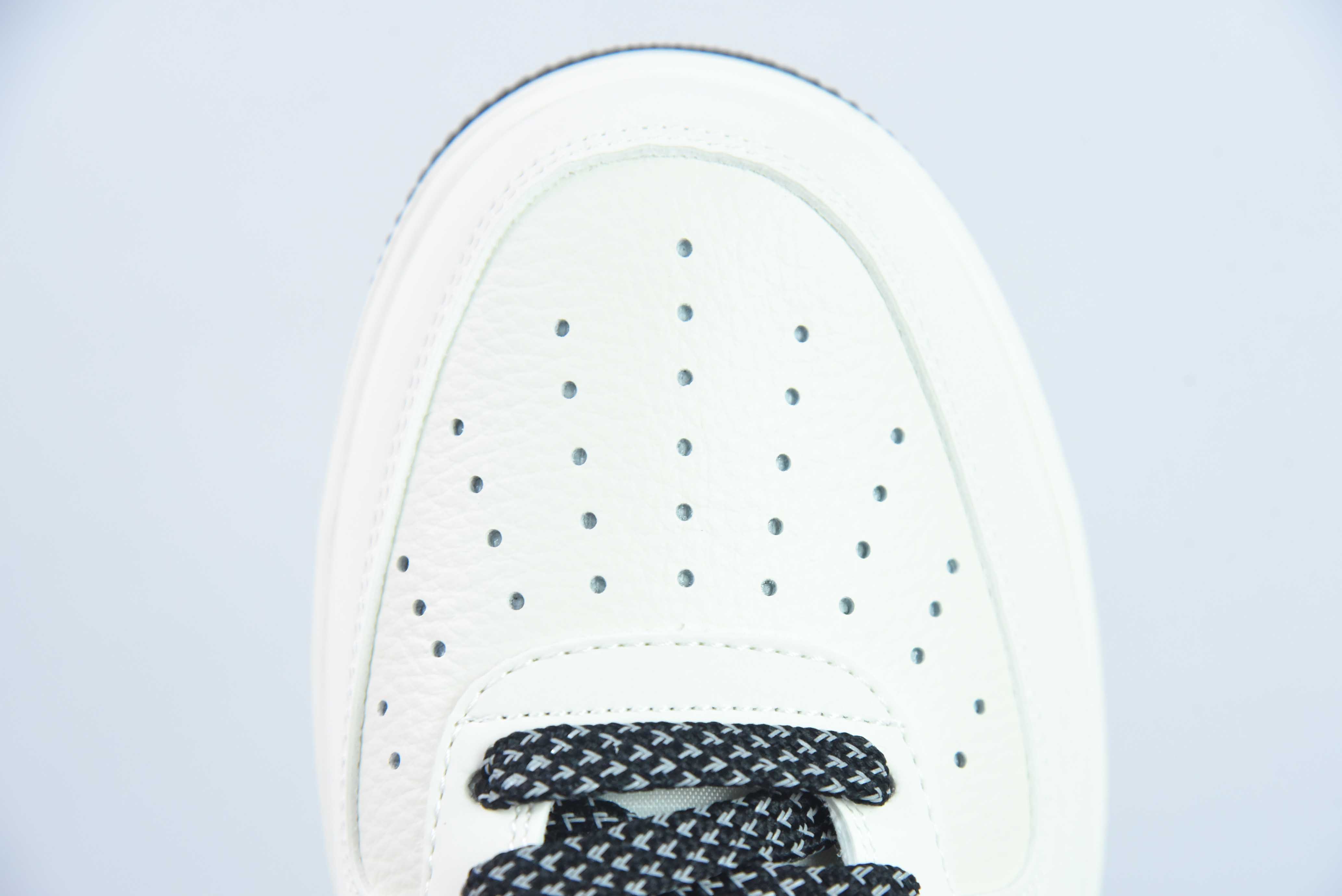 나이키 에어 포스 1 미드 미디엄 화이트 크로스 옐로우 스마일 굵은 레이싱 SH0235-511 사이즈: 36-44