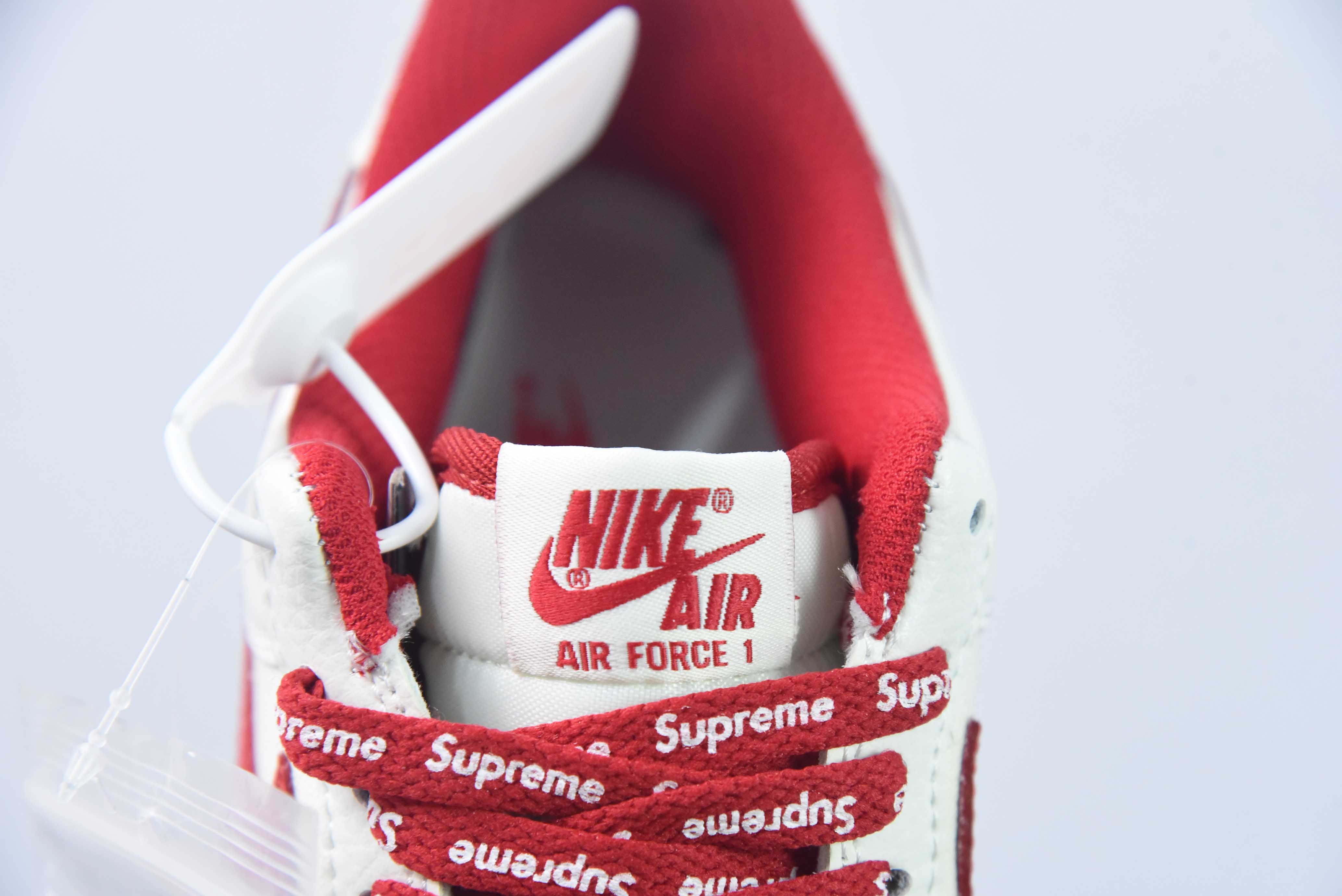 나이키 에어 포스 1 07 로우 TS 공동 브랜드-레드 럭 캔버스에어 포스 원 로우 탑 스니커즈 아이템 번호 : -758 사이즈 : 36-44