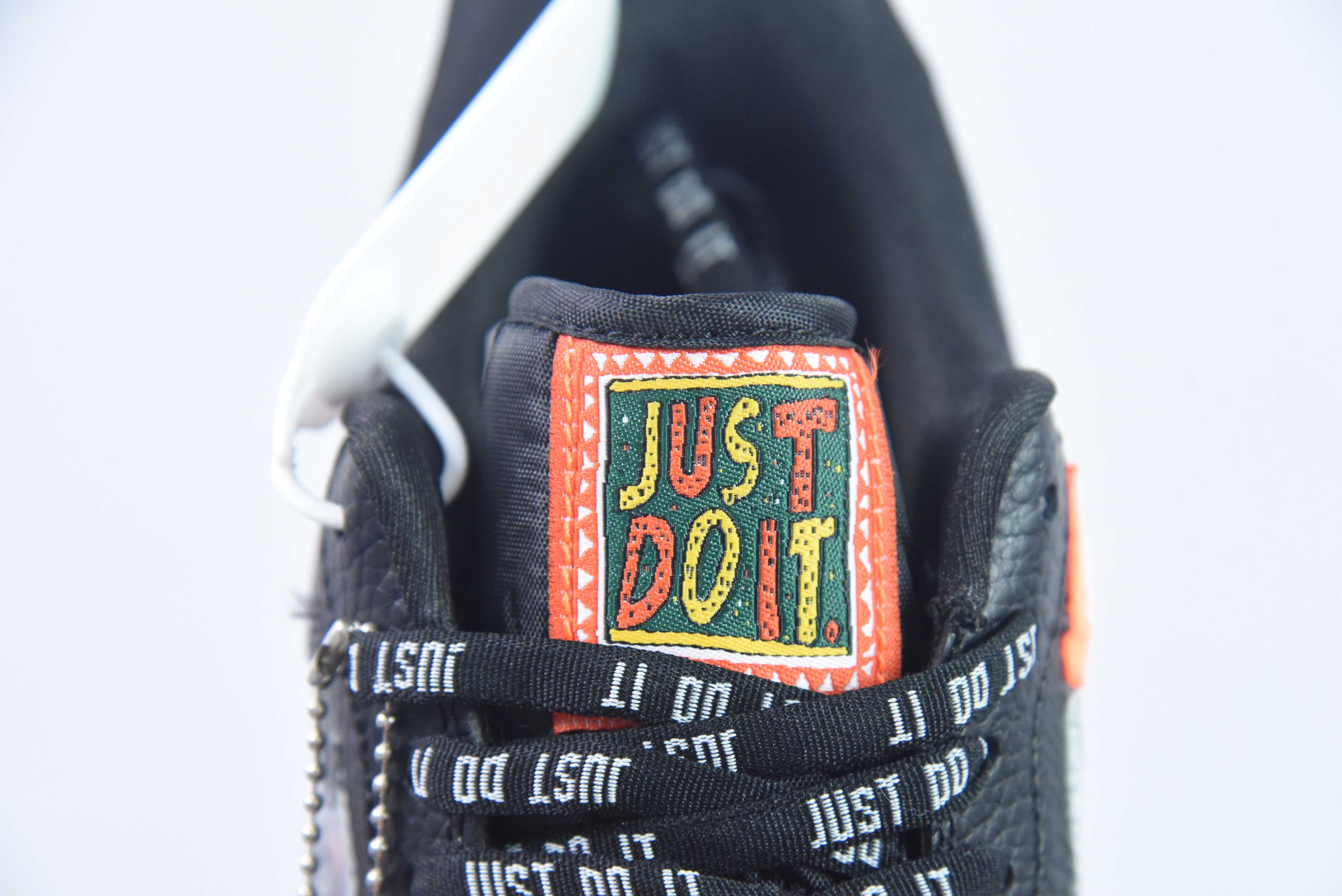 나이키 에어 포스 1 로우 에어 포스 1 로우 탑 운동 캐주얼 보드 슈즈 블랙 프린트 저스트 두 잇 시그니처 프린트 아이템 번호: AR7719-200 사이즈: 36-44