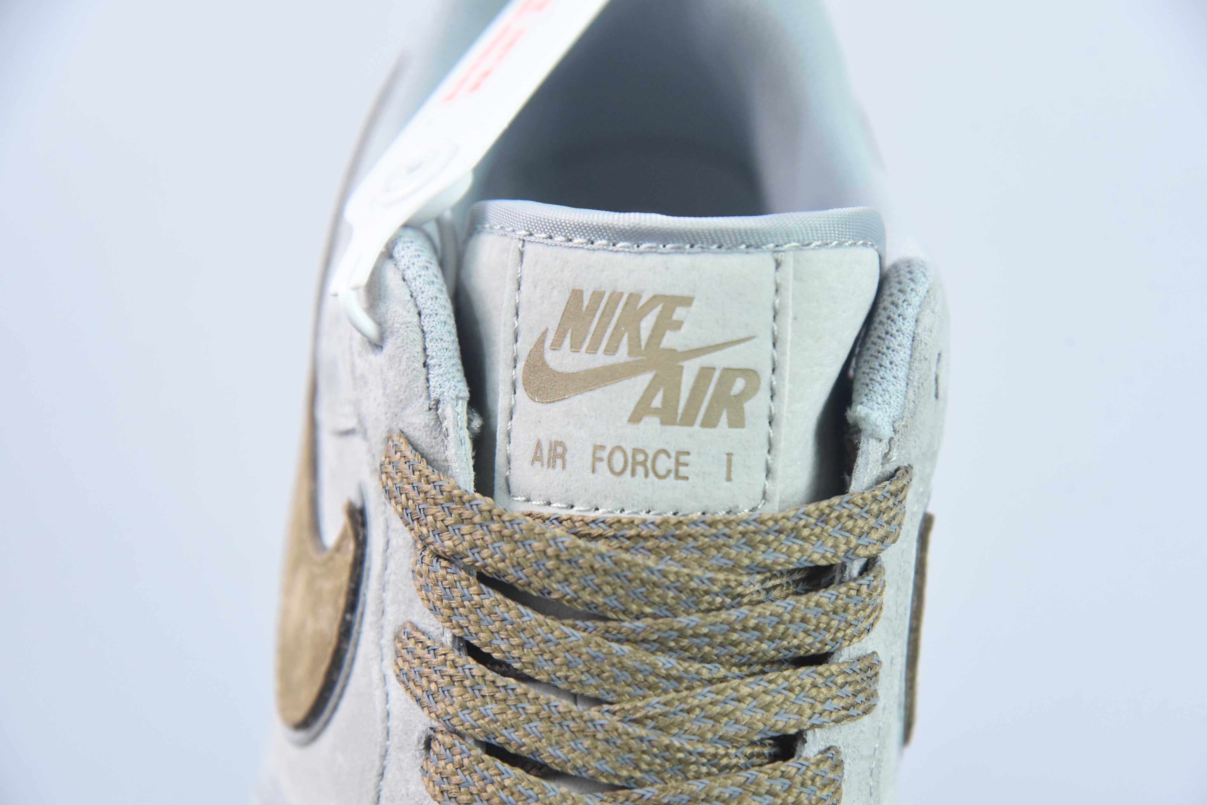 나이키 에어 포스 107 로우 스웨이드 그레이 스몰 후크 디펜딩 챔피언 별이 가득한 하늘 에어 포스 원 로우탑 캐주얼 스니커즈 WW5021-625 사이즈: 36-44