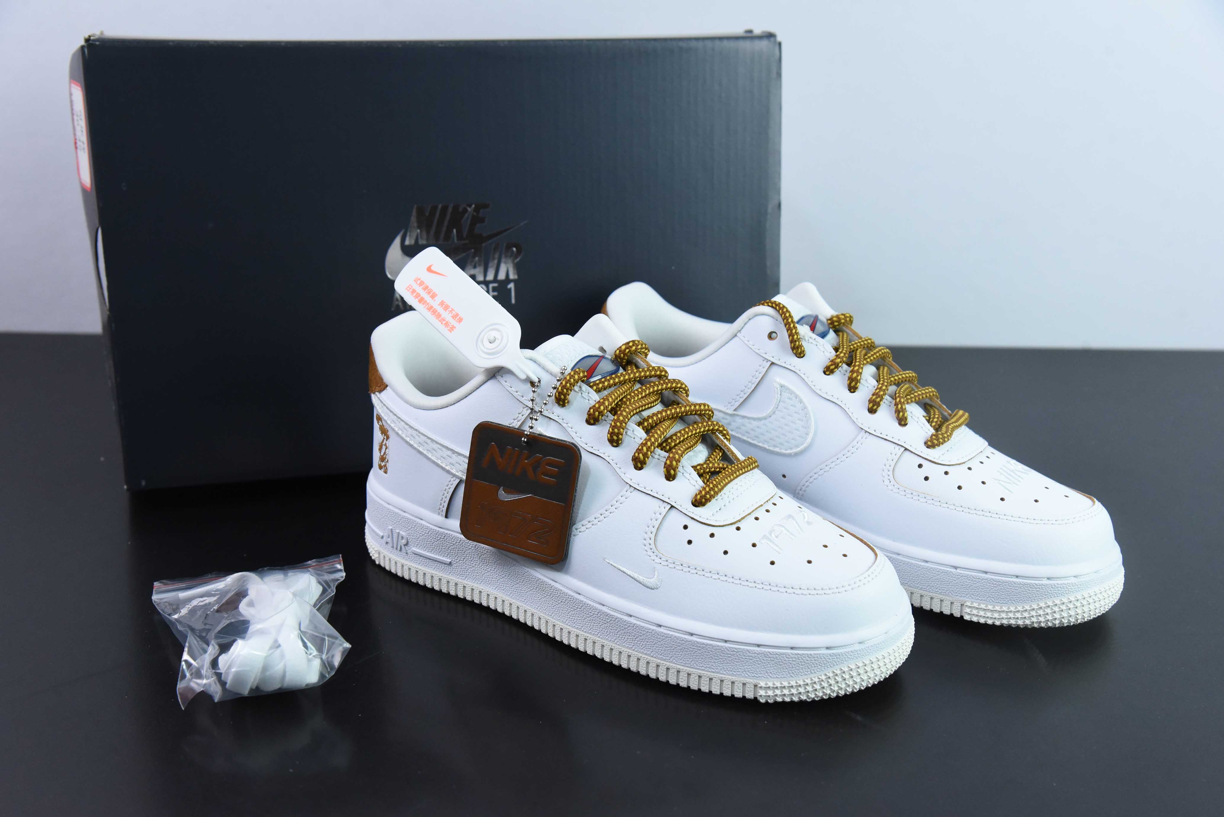 나이키 에어 포스 1 로우 에어 포스 1 로우탑 애슬레저 보드숏 헴프 브라운 아이템 번호: HF5716-111 사이즈: 36-44