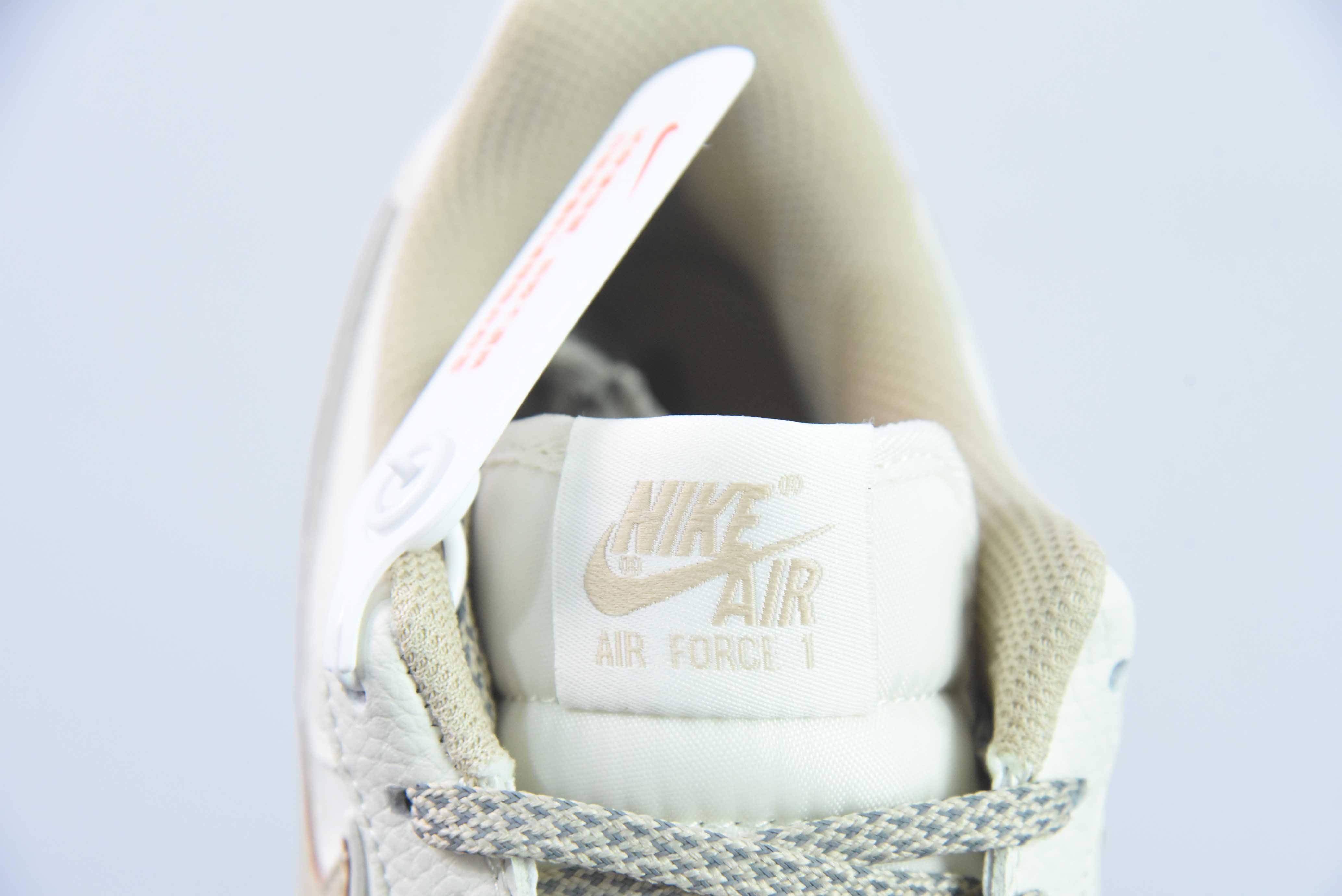 나이키 에어 포스 1 로우 에어 포스 1 로우 탑 운동 캐주얼 보드 슈즈 에어 포스 더블 훅 화이트 카키 아이템: HD1689 105 사이즈: 36-44