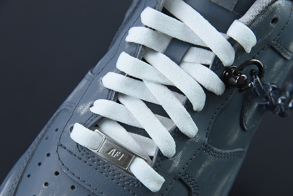 나이키 에어 포스 1 로우 딥 염료 알콜 스크래치 그레이 블랙아이템 : CW2288-111 새 체인 포함 사이즈 : 36-44