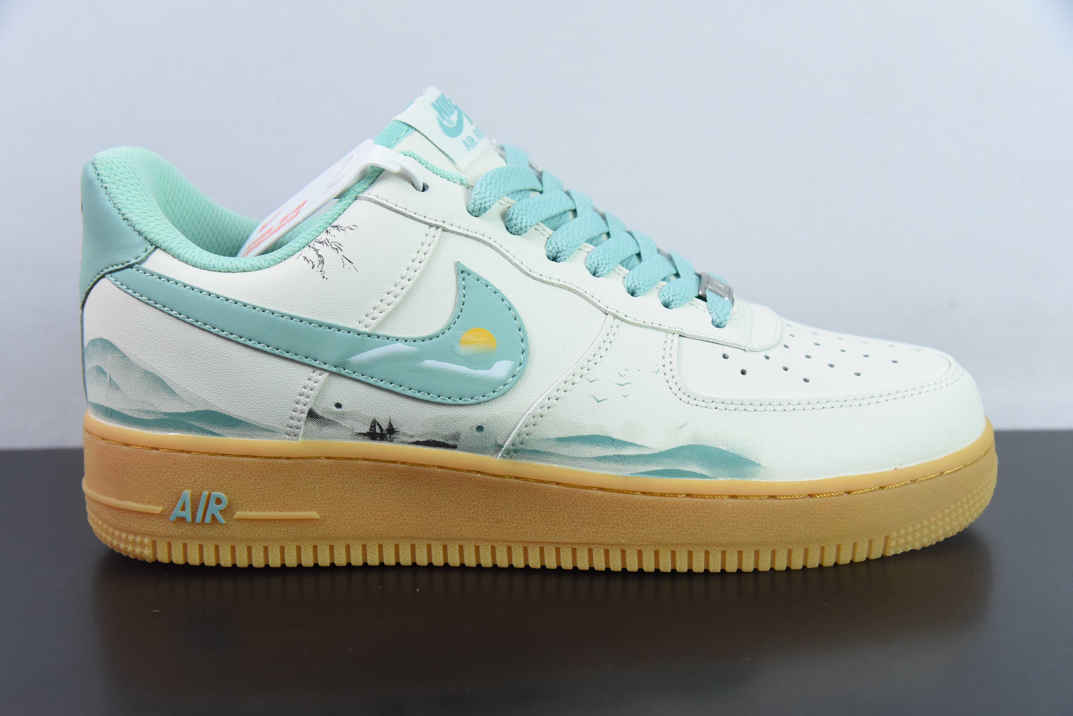 Nk 에어 포스 107 로우 그린 힐