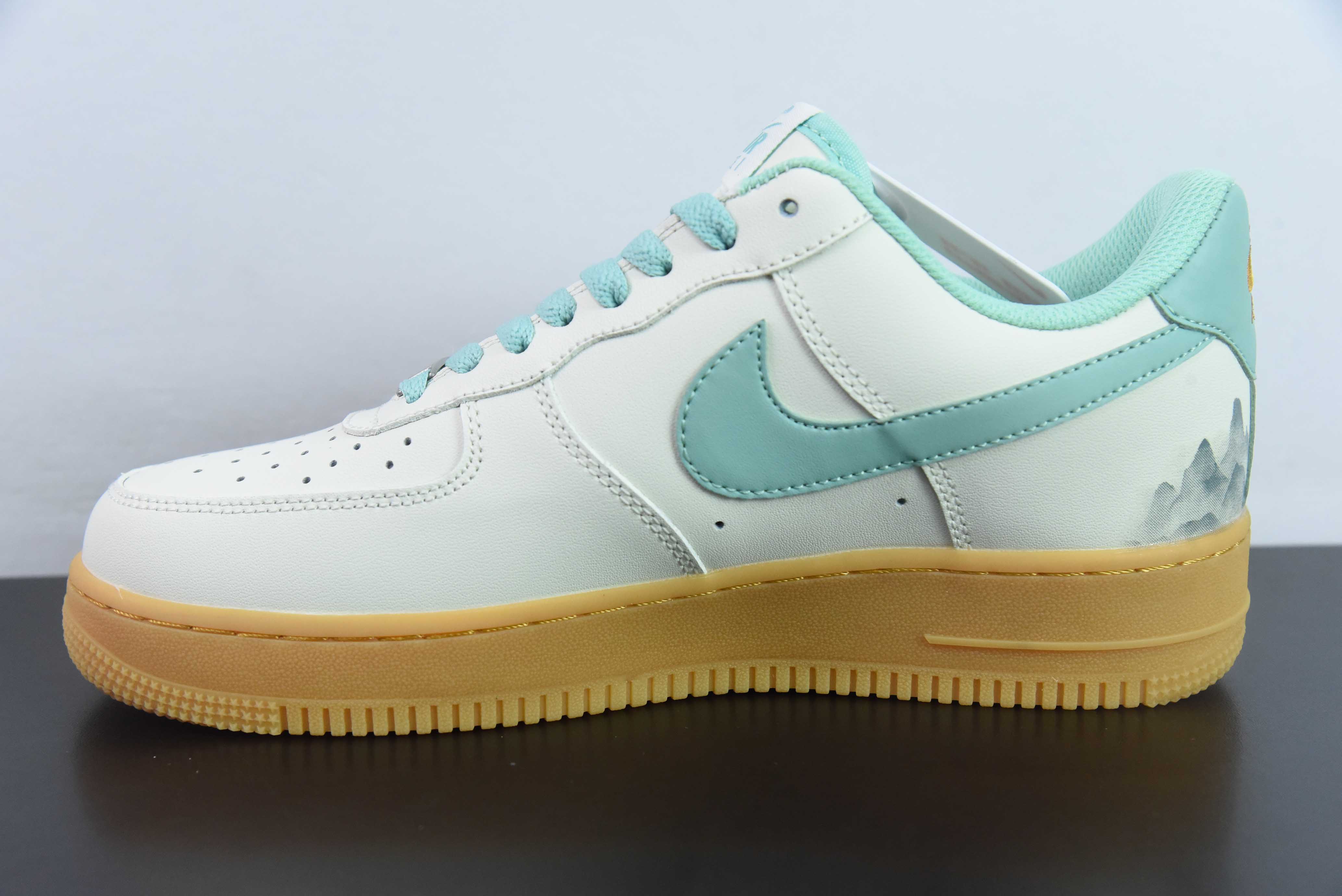 Nk 에어 포스 107 로우 그린 힐