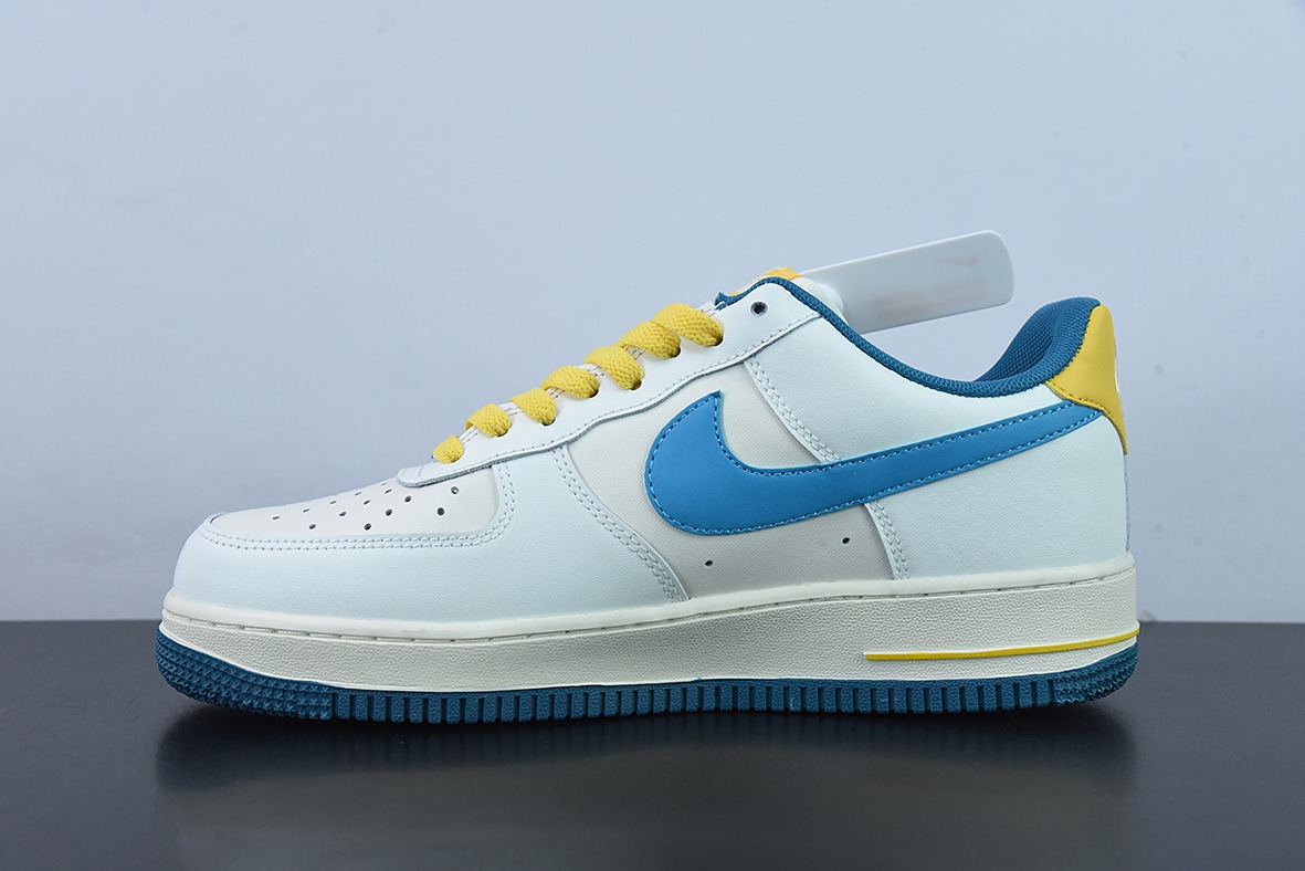 나이키 에어 포스 1 로우 스카이 블루 오렌지 에어 포스 1 로우탑 스포츠 캐주얼 신발 아이템: CW3388-203 사이즈: 36-44