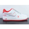 나이키 에어 포스 1 07 로우 LV 공동 브랜드 - 레드 다크 엘프 에어 포스 1 로우탑 트레이너 아이템: DR9868-100 사이즈: 36-44