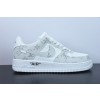 루이 비통 x 에어 포스 107 LV8 로우 화이트/그레이/LV 모노그램 에어 포스 1 화이트 라이트 그레이 LV 엠보싱 올드 플라워 아이템 번호: LD4631-201 사이즈: 36-44