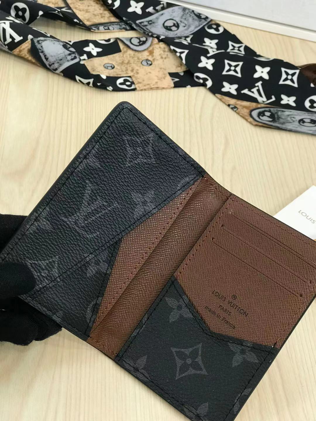  Louis Vuitton 루이비통 포켓오거나이저 카드지갑 블랙