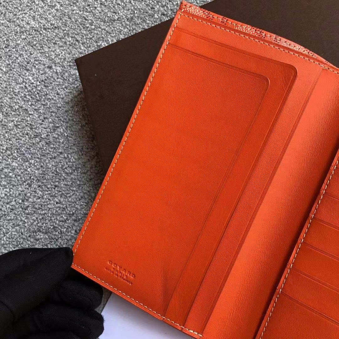  고야드 장지갑 오렌지