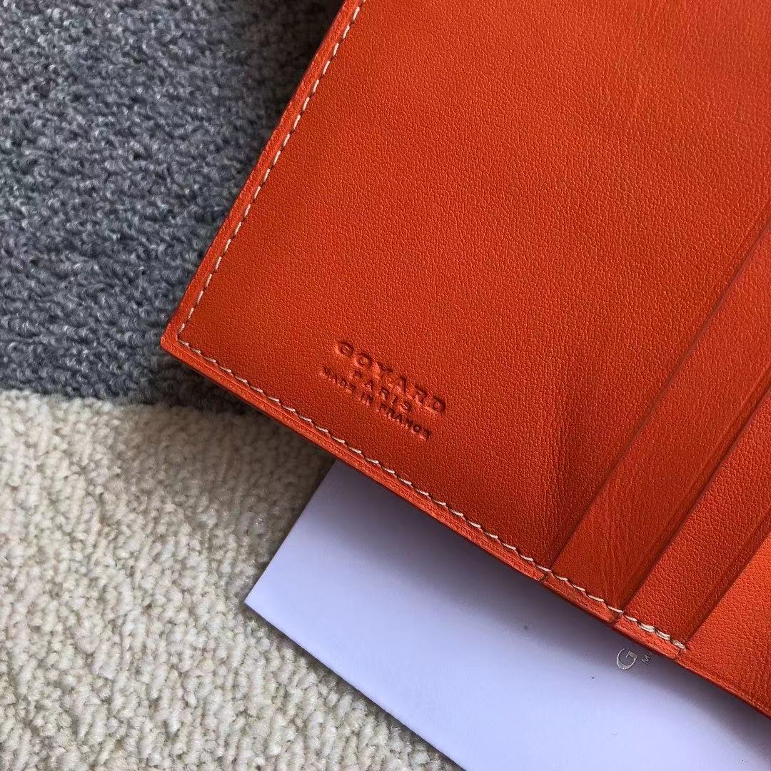  고야드 장지갑 오렌지
