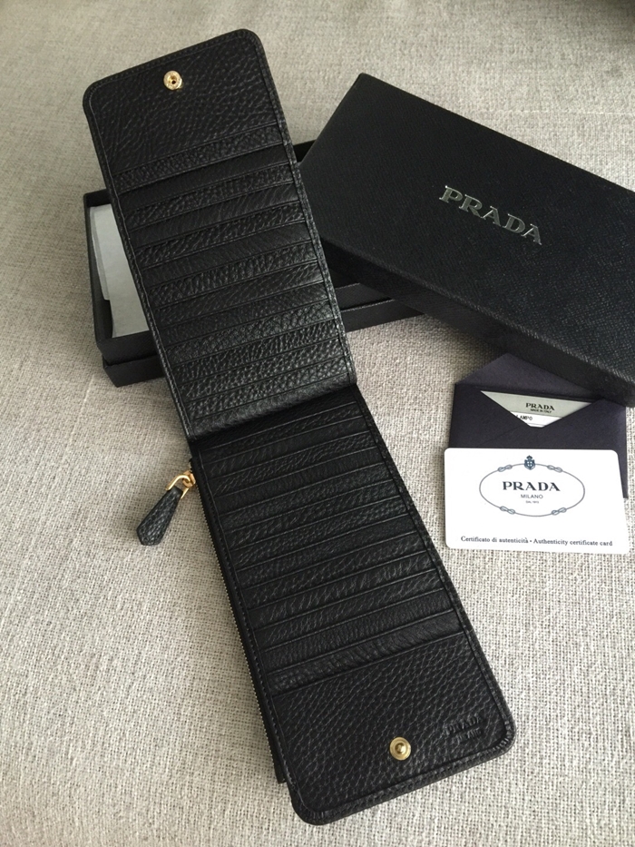 Prada 프라다 장지갑 prada 남여공용카드지갑 4종
